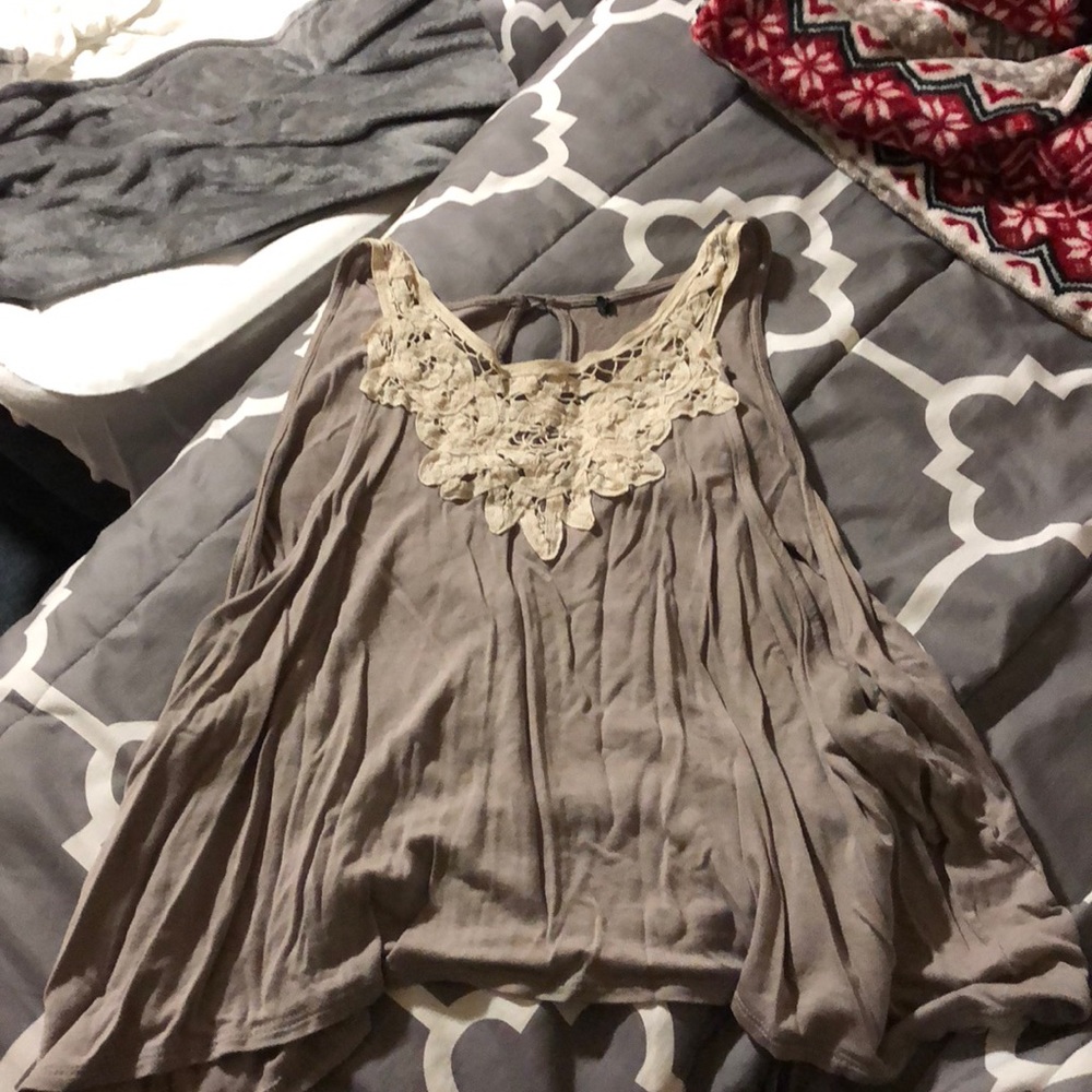 Cropped tank top